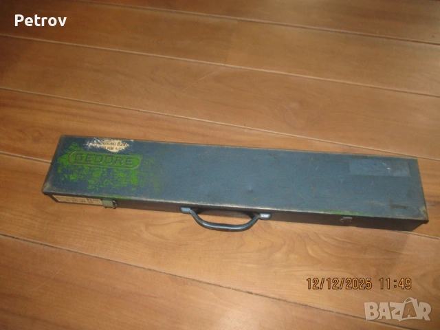 GEDORE - RAHSOL - DREMOMETER - Typ C - MADE IN GERMANY - 1/2" PROFI Динамометричен Ключ 50 - 300 Nm , снимка 8 - Гедорета - 53226528