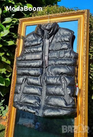 Мъжки елек Philipp Plein , снимка 2 - Якета - 38871347