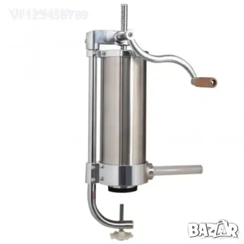 Вертикална пълначка за месо, кайма, наденици, луканки 3 кг, снимка 2 - Месомелачки - 53909806