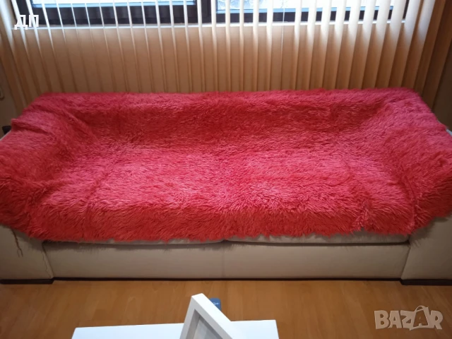 Китеник 100% ВЪЛНА, снимка 2 - Покривки за легло - 50780809