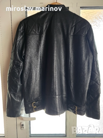 Продавам мъжко кожено яке , снимка 2 - Якета - 52788892