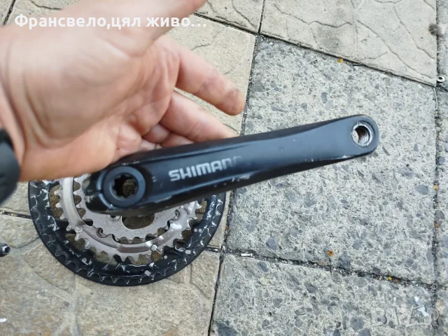 Курбел със средно движение за велосипед колело 48 зъба Shimano , снимка 2 - Части за велосипеди - 54297941