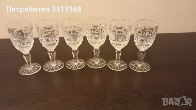 Кристални чаши Поморие 