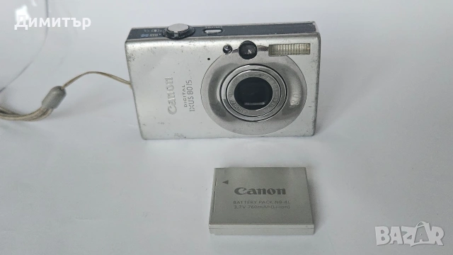 Canon Ixus 80 IS Дигитален фотоапарат камера digital camera photo 8mp 3x zoom