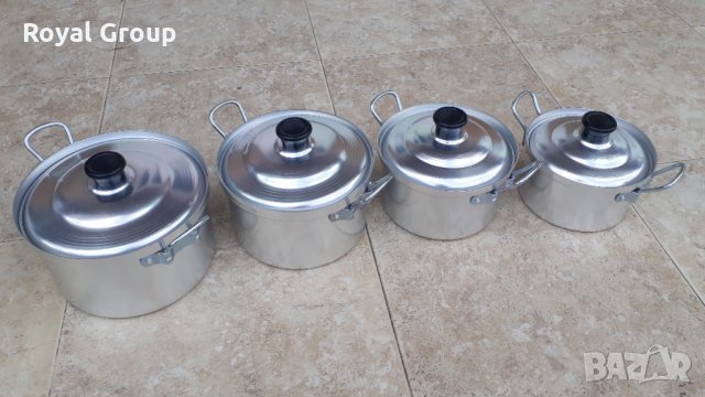 Aлуминиеви тенджери, снимка 3 - Обзавеждане на кухня - 31639159