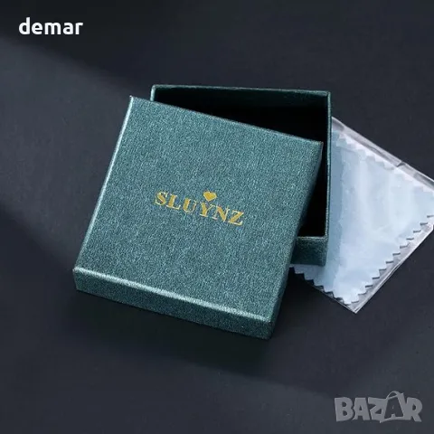 SLUYNZ сребърно колие с кръст за жени, снимка 8 - Колиета, медальони, синджири - 49698871