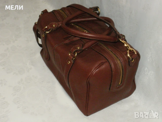 нова дамска чанта естествена кожа НМ, снимка 5 - Чанти - 51071243