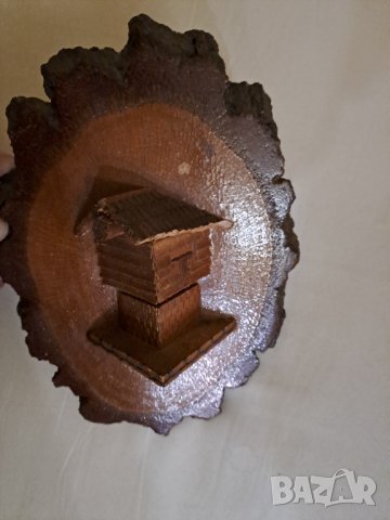 Сувенир къщичка от дърво за стена, снимка 3 - Декорация за дома - 40122043