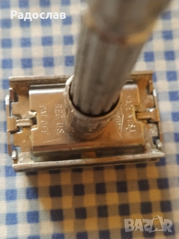 стара самобръсначка Gillette U.S.A, снимка 5 - Мъжка козметика - 52257635