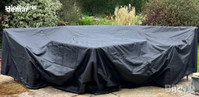 VOUNOT Покривало за градински мебели, здраво, водоустойчиво, 135x135x73 см, снимка 7 - Градински мебели, декорация  - 49901391