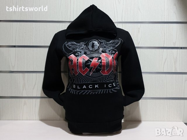 Нов дамски суичър с дигитален печат на музикалната група AC/DC - Black Ice, снимка 9 - Суичъри - 31160534
