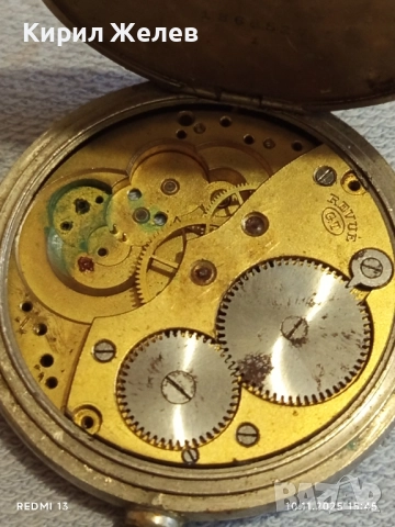 Стар джобен часовник за части ремонт КОЛЕКЦИЯ 51446, снимка 5 - Антикварни и старинни предмети - 52364750