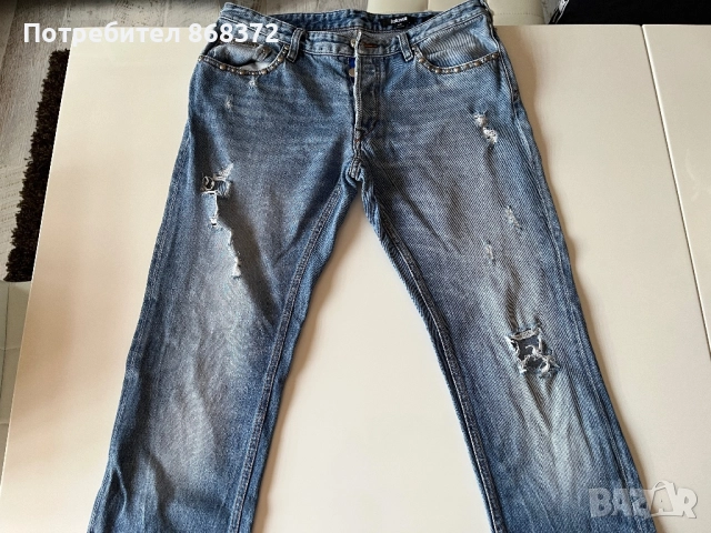 Мъжки Дънки Just Cavalli размер 33, снимка 2 - Дънки - 51484700