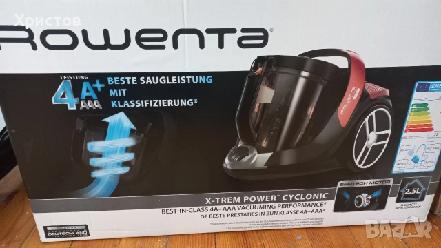 Прахосмукачка Rowenta, много малко използвана , снимка 5 - Прахосмукачки - 53917441
