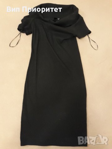 Черна еластична рокля секси издължена , снимка 8 - Рокли - 39217686