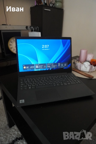 Лаптоп Lenovo V15-IIL, Intel Core i5-1035G1, 15.6", RAM 8GB, SSD 512GB