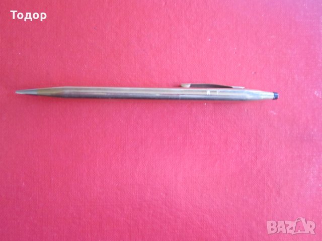 Уникален позлатен молив писалка Кросс 20 микрона, снимка 7 - Колекции - 29804684
