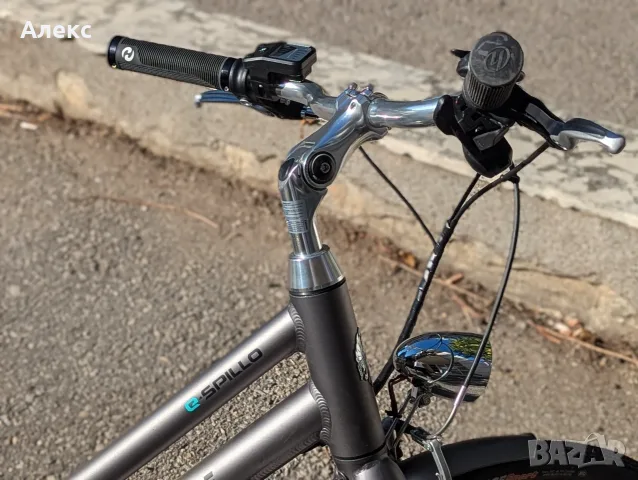 Електрически велосипед Bianchi, E-Spillo Classic City Lady, 28'' - НОВО + 2 г. гаранция!, снимка 5 - Велосипеди - 56082142
