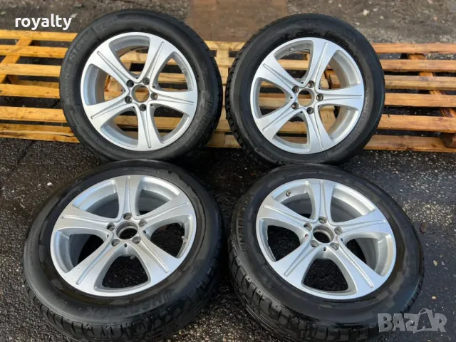 5х112 17 Джанти Лети Mercedes Audi VW Seat Skoda 5x112 ET 40 J 7.5 Централен отвор 66.6 Летни гуми з, снимка 3 - Аксесоари и консумативи - 49667318