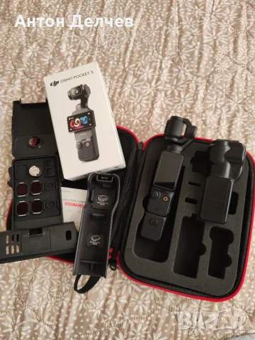 DJI Osmo Pocket 3 + МНОГО АКСЕСОАРИ + ОСТАТЪЧНА ГАРАНЦИЯ