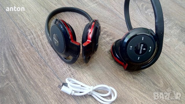 Bluetooth Headset безжични блутут стерео слушалки с микрофон handsfrее, снимка 4 - Слушалки и портативни колонки - 12385880