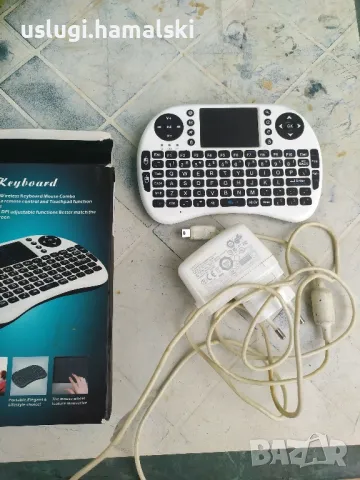 Мини безжична клавиатура с тъчпад, снимка 1