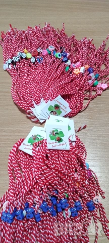 Десятки с мъниста фимо 0,45€ за снопче от 10 бр, снимка 2 - Други - 53341133