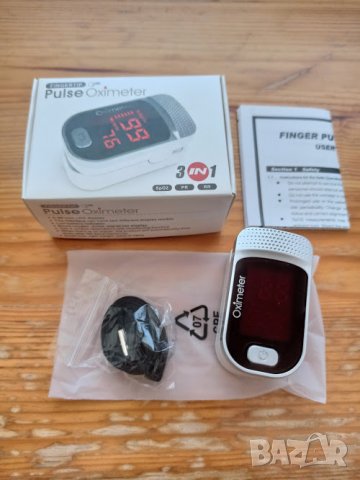 Пръстов пулсоксиметър - с RR функция, снимка 3 - Уреди за диагностика - 30726646