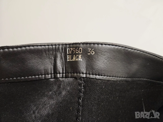 Елегантни черни кожени ботуши 36 номер. Чисто нови., снимка 10 - Дамски ботуши - 52920423