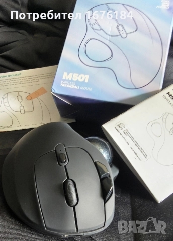Trackball mouse NULEA M501, снимка 3 - Клавиатури и мишки - 52522230