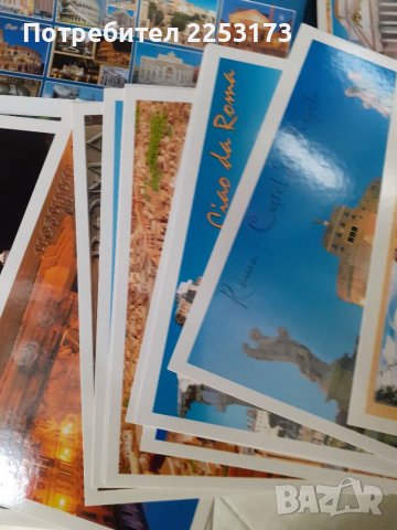 Пощенски картички с обложка от Рим, снимка 3 - Колекции - 40162872