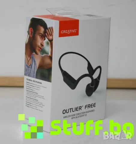 Слушалки Creative Outlier Free, снимка 2 - Bluetooth слушалки - 49178479