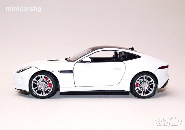 1:24 Метални колички: JAGUAR F-TYPE COUPE (ЯГУАР) Welly, снимка 3 - Колекции - 44512646