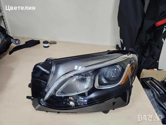 Ляв фар Mercedes GLC W253 USA lqv far мерцедес глц 253, снимка 4 - Части - 49442649