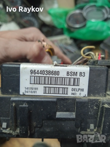 BSM модул за Peugeot 307 , 206 , 9644038680 BSM B3 , снимка 7 - Части - 49600501