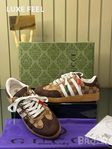Gucci Adidas ⚜️ Дамски Обувки , снимка 6 - Дамски ежедневни обувки - 53200747