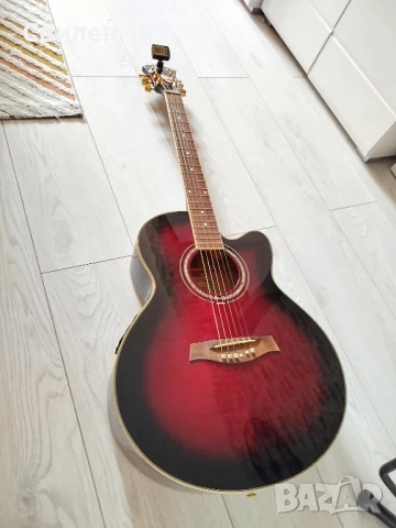Електро акустична китара Ibanez AEL20E-TCS, снимка 2 - Китари - 51864974