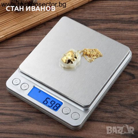 Бижутерска електронна везна, LCD екран, 500г, точност до 0.01г., снимка 7 - Везни - 36872112