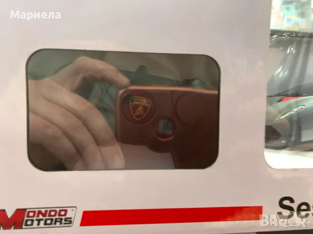 Количка с радиоуправление Rastar - Lamborghini Sesto C, 1:24, снимка 9 - Електрически играчки - 49315923