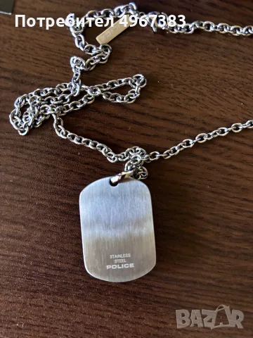 Мъжко колие POLICE, снимка 3 - Колиета, медальони, синджири - 56336463