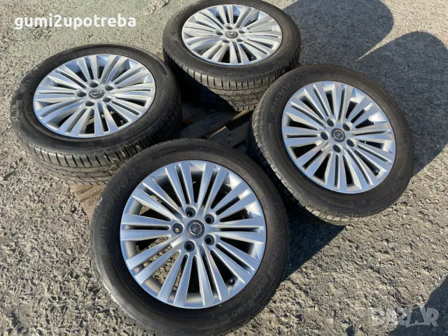 17 джанти 5х115 Opel Zafira ОПел Зафира 7J et44 225/50/17 Hankook 2022, снимка 6 - Гуми и джанти - 49260948