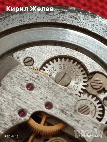 Стар механичен часовник мъжки ЗАРЯ СССР 17 камъка за ремонт части КОЛЕКЦИЯ 48125, снимка 10 - Антикварни и старинни предмети - 50149166
