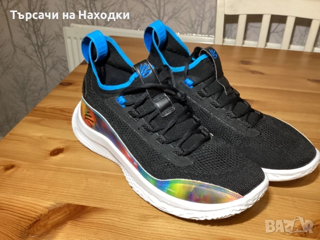Мъжки маратонки Under Armour Curry Flow 8 Feel Good Flow Tie Dye EU 45 US 11, снимка 3 - Маратонки - 51982536
