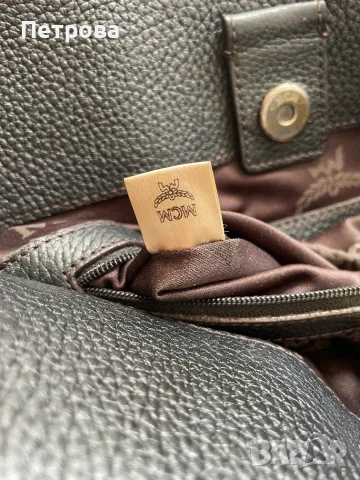 Кожена чанта MCM Оригинал, снимка 14 - Чанти - 56140666