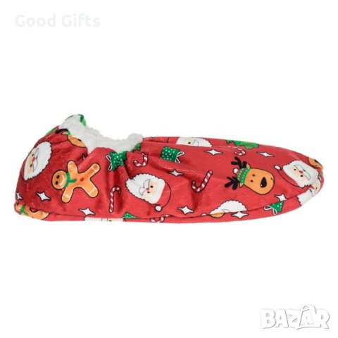 Коледни пантофи, Червени, 33-46н, снимка 3 - Други - 42755043