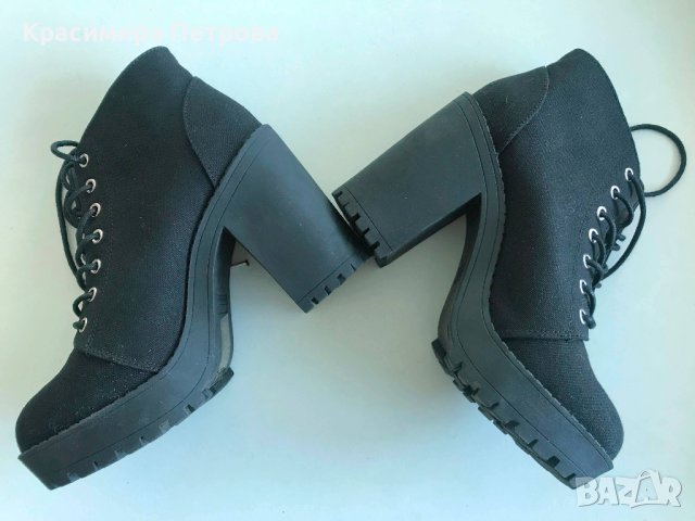 Боти на платформа, 37 номер, снимка 1