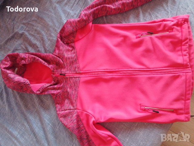 Позлатено меко яке 146-152, снимка 1