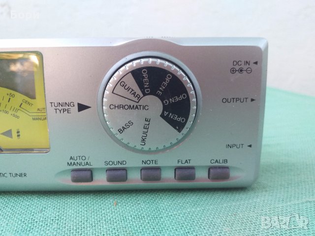 KORG GT 12 Guitar/Bass Tuner with analog meter, снимка 2 - Китари - 29286063