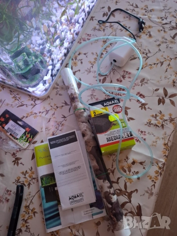 Работещ филтър Aquel, на месец, машинка за въздух  и гъба 15 евро, снимка 2 - Аквариуми - 54100069