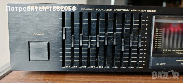 Marantz EQ 551 graphic equaliser, снимка 2 - Ресийвъри, усилватели, смесителни пултове - 51887290